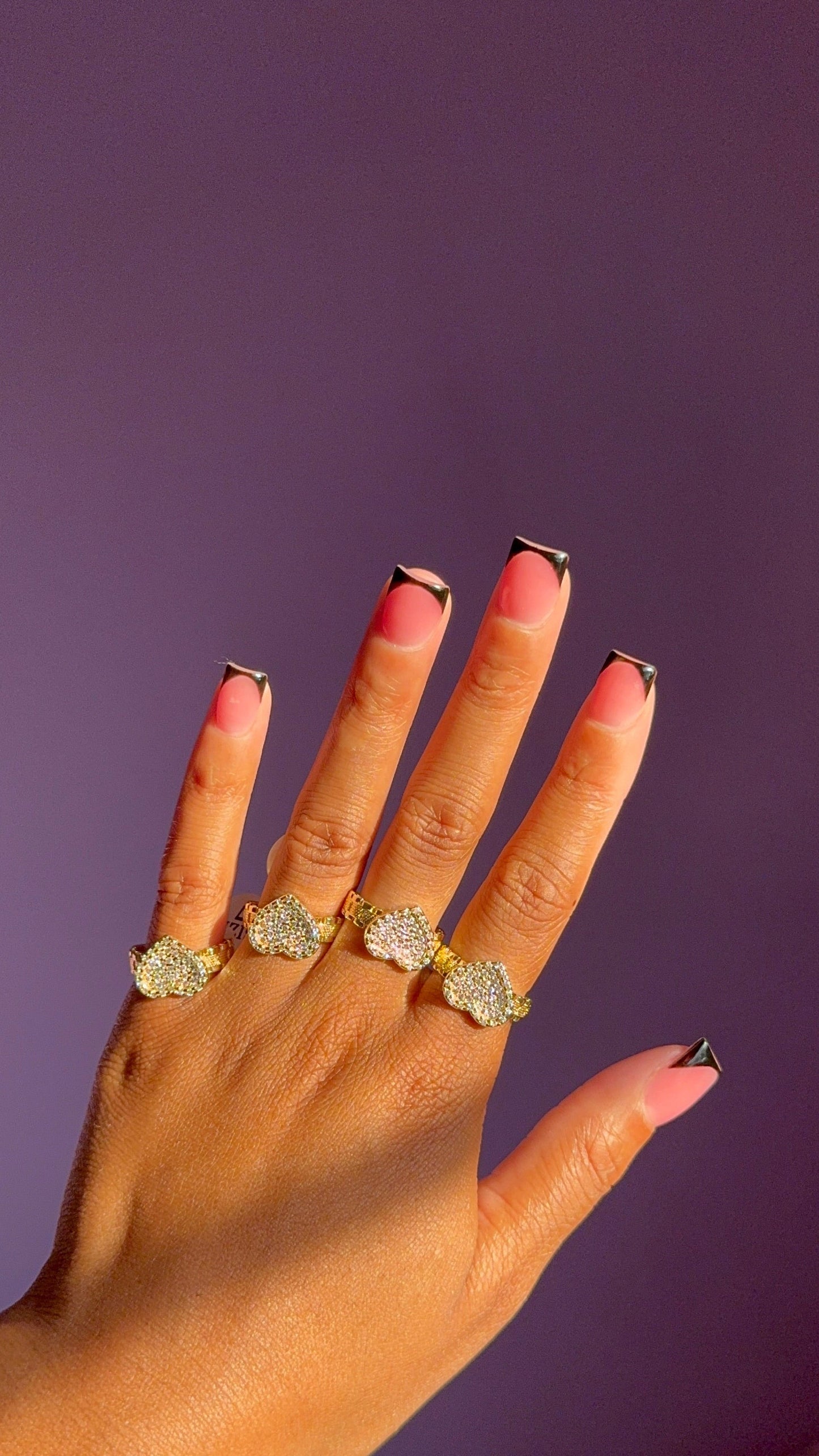 Diamond Hrt Rolex Ring