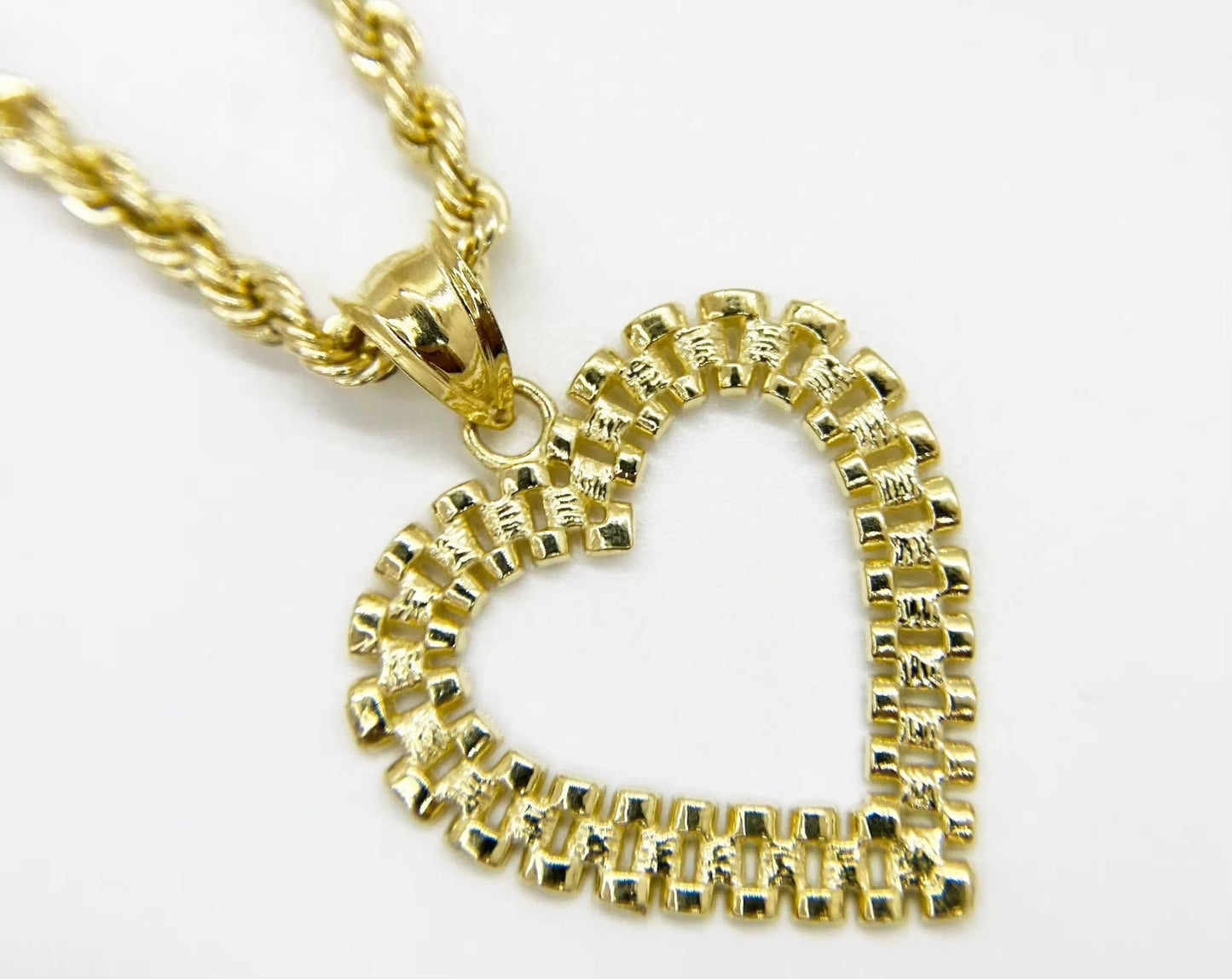 Rolex Hrt Necklace