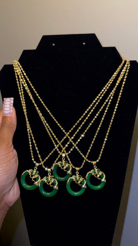 Dragon Jade Necklace