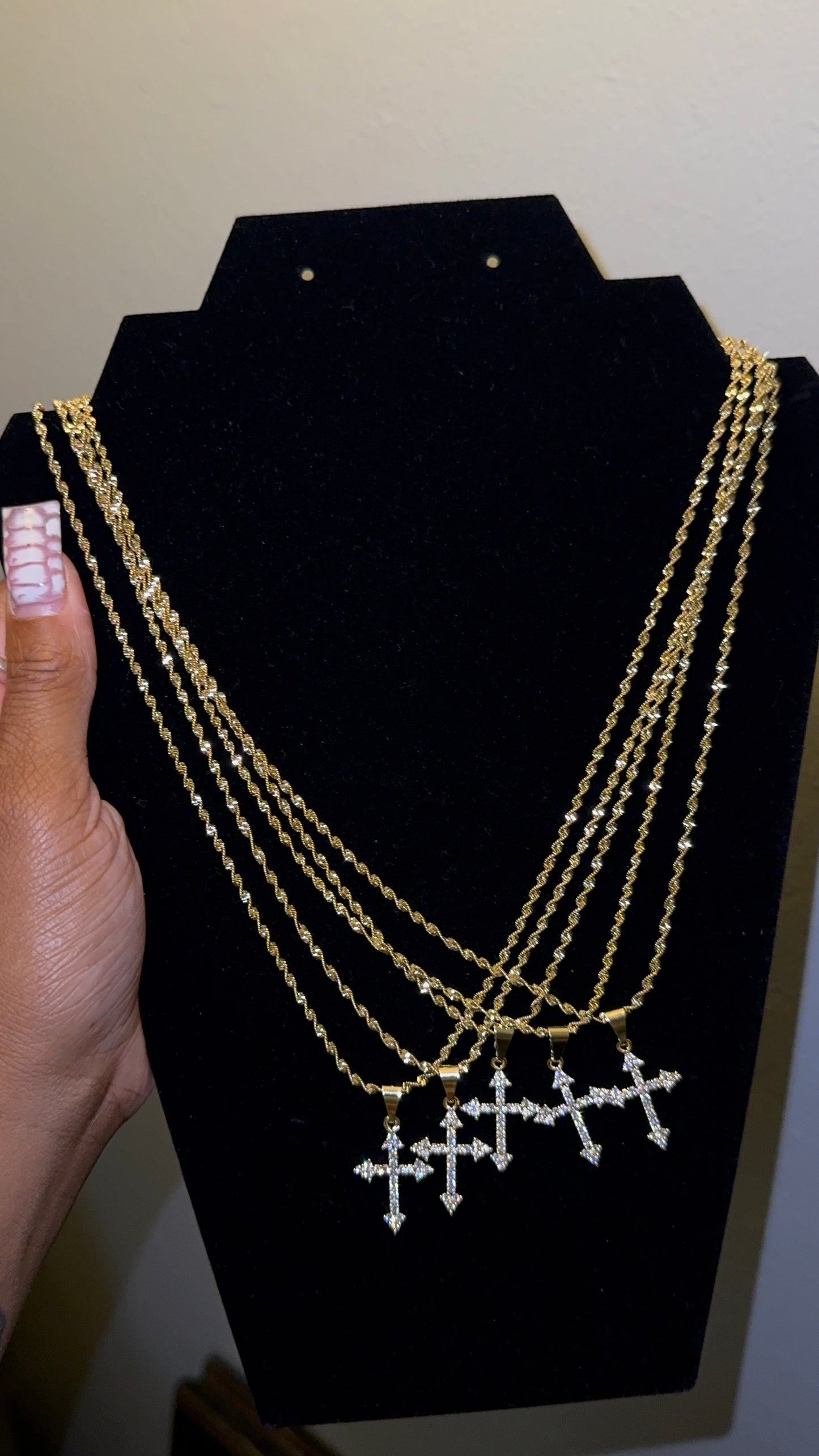 Diamond Cross Necklace