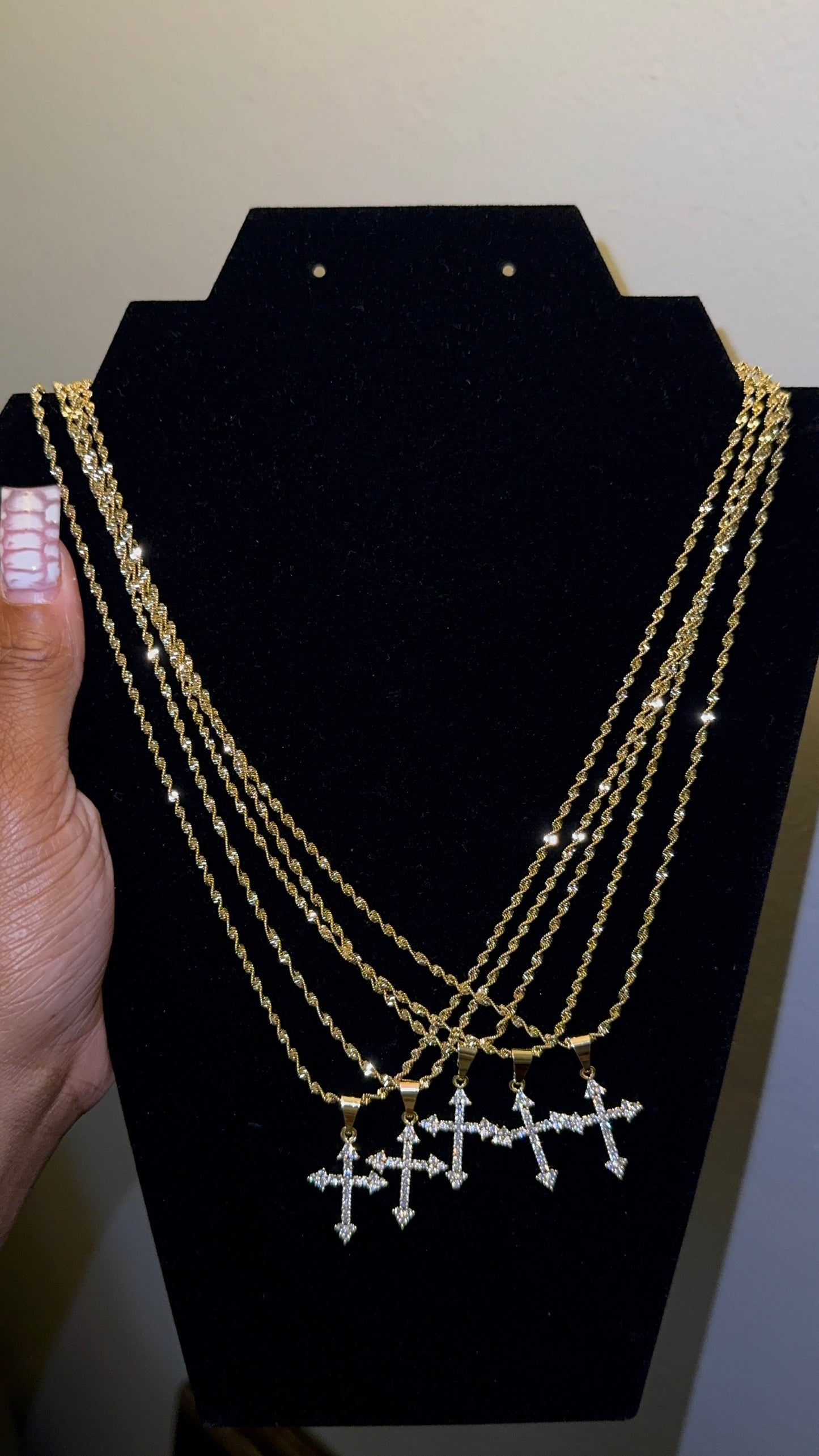 Diamond Cross Necklace