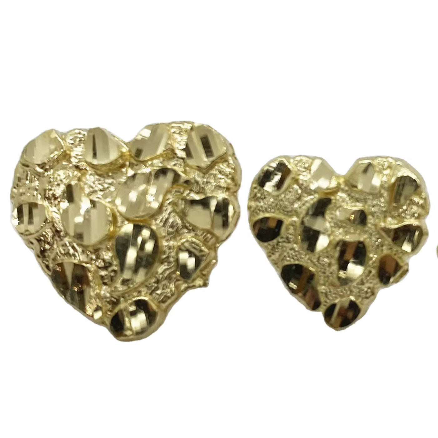 Hrt Nugget Earrings